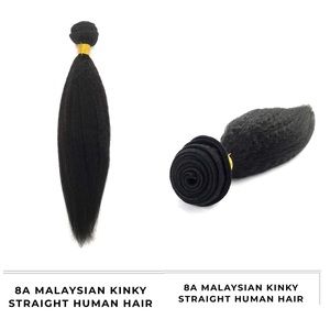 M A L A Y S I A N  H A I R | Kinky Straight- Black